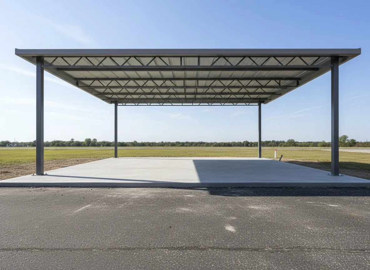 Carport pad replacement in Jacksonville